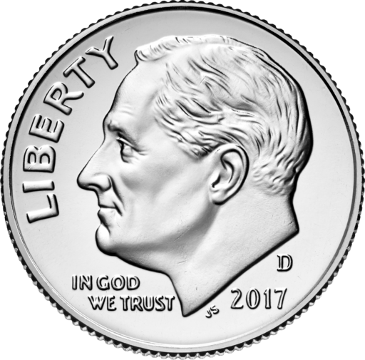 US Dime 10 Cents