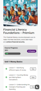 MyFiLi Course Page