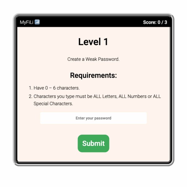Www.myfili.com mf lessons level 1 financial safety game